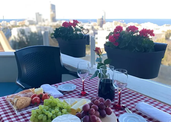 公寓 Super Bright And Spacious Seaview Saint Julian's